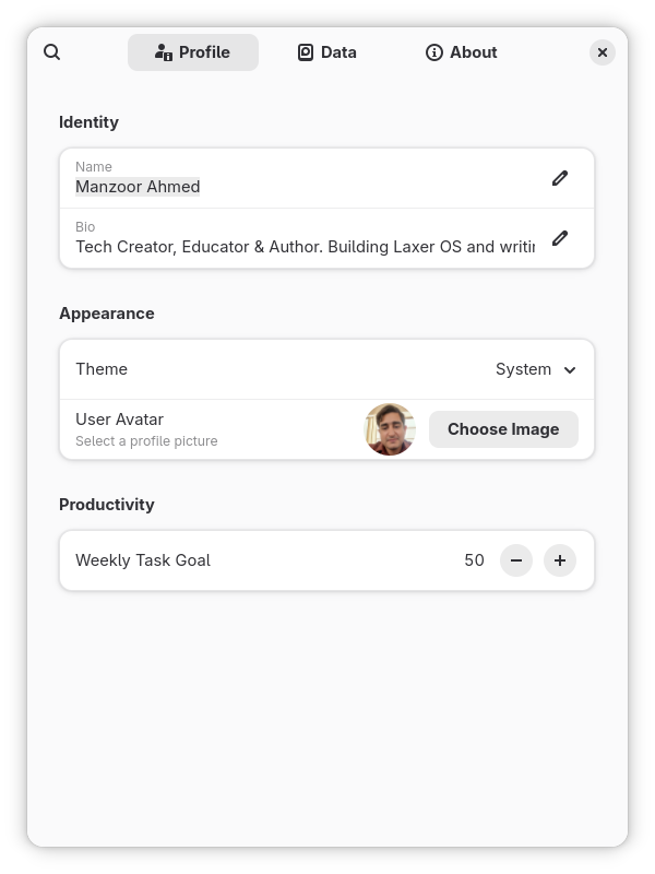 User Profile