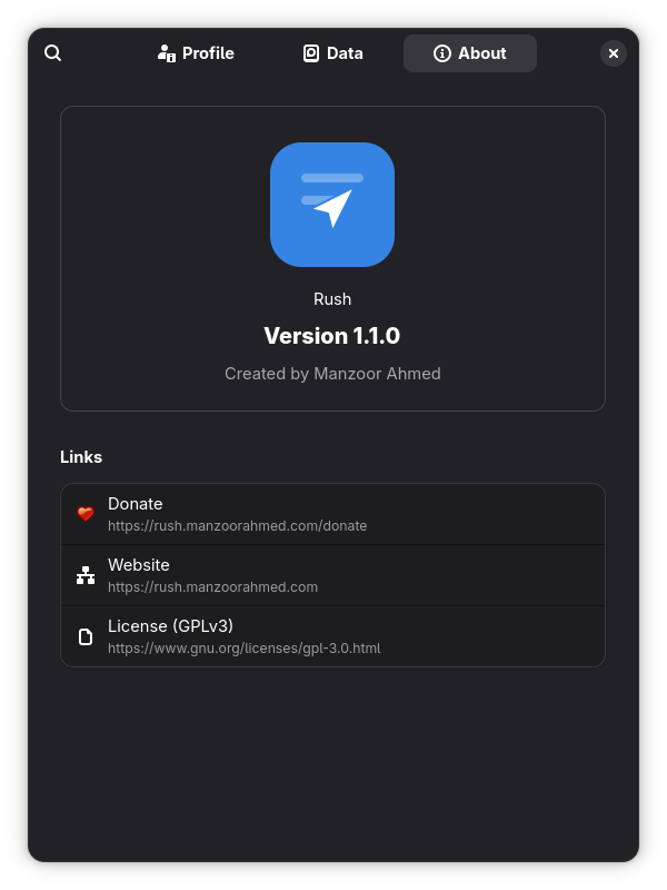 Settings Dark Mode