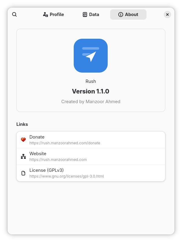 Settings Light Mode
